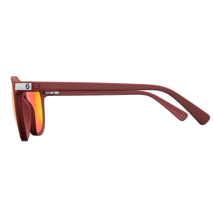 OCULOS DE SOL SCOTT RIFF - MERLOT RED/REDN CHROME ECO